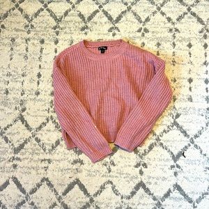 Sry class pink sweater brand new